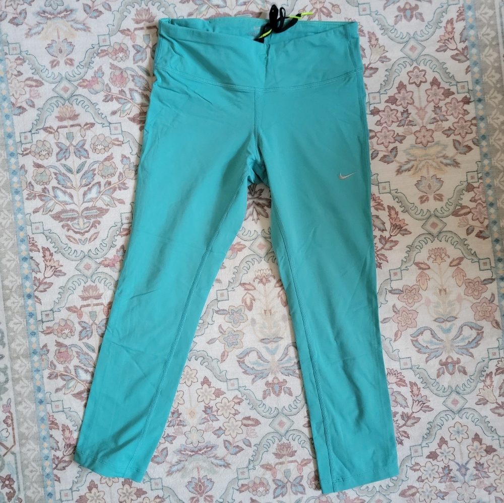 Nike Turquoise Activewear Leggings